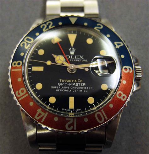 rolex pepsi tiffany dial|rolex tiffany for sale.